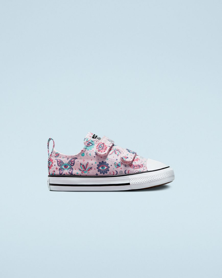 Tenisi Baieti Converse Chuck Taylor All Star Easy-On Mystic Gems Roz | RO QCFAK186